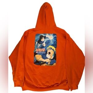 Vintage 2002 Naruto Shippuden Ripple Junction Shonen Jump Hoodie Anime Manga XL